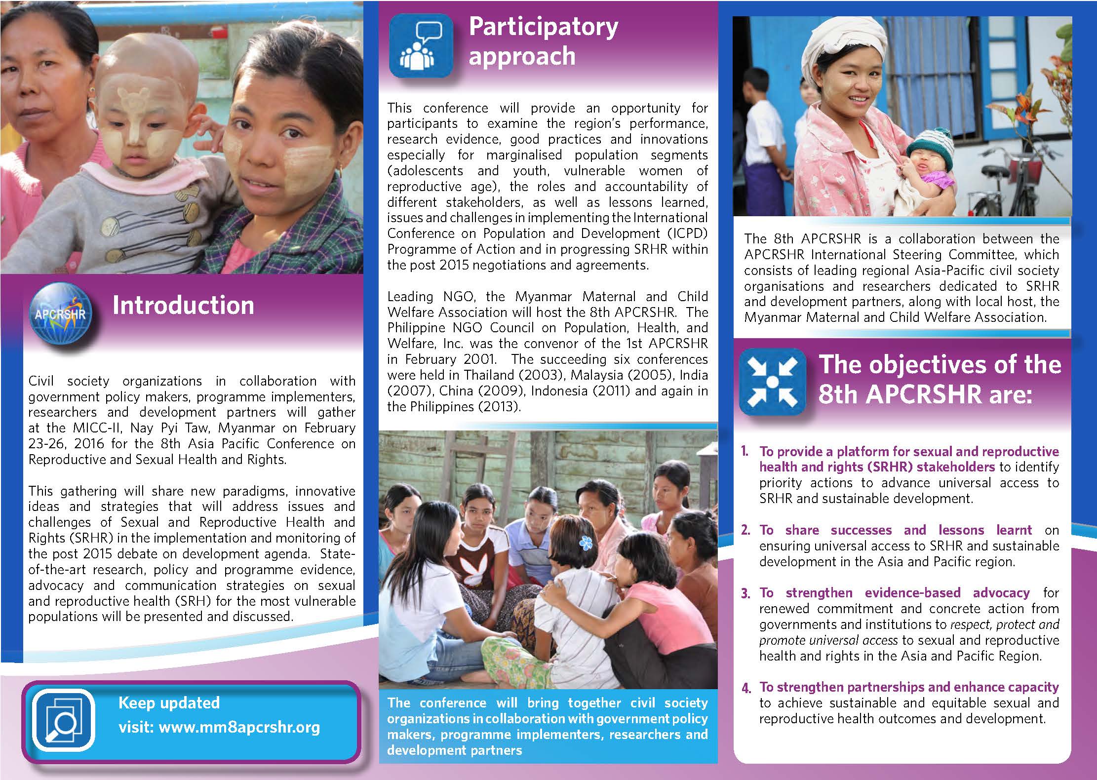 8th APCRSHR leaflet ENG Page 2